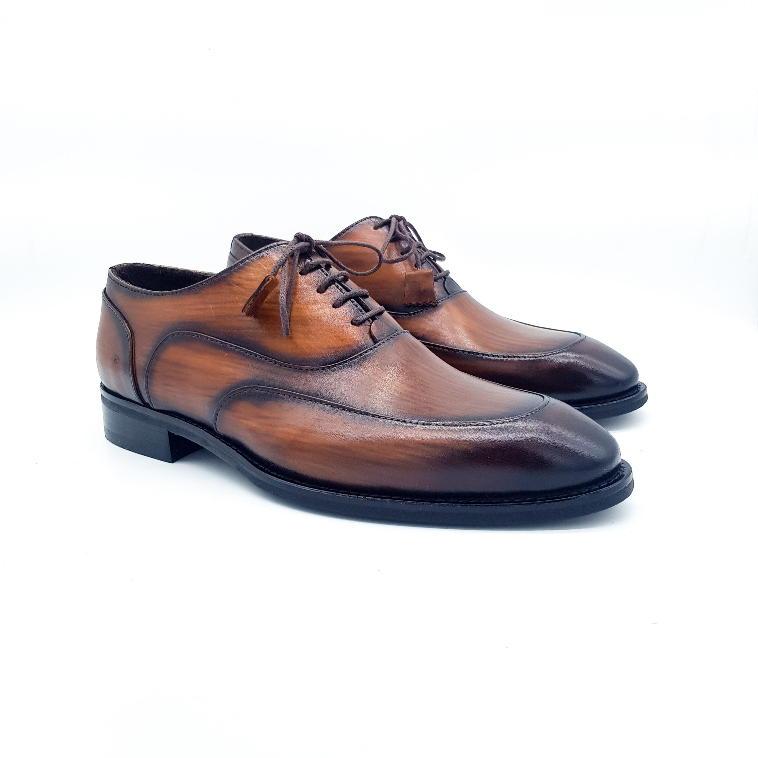 Leather Derby Shoes - Ravello